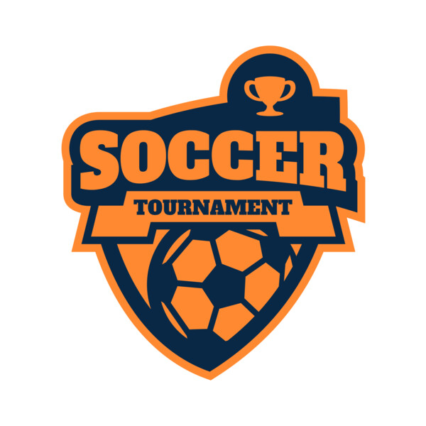 Soccer Tournament league logo template Thumbnail