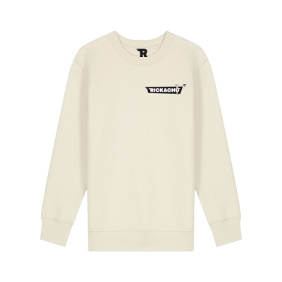 RickaLogo Sweater Kind Naturel Thumbnail